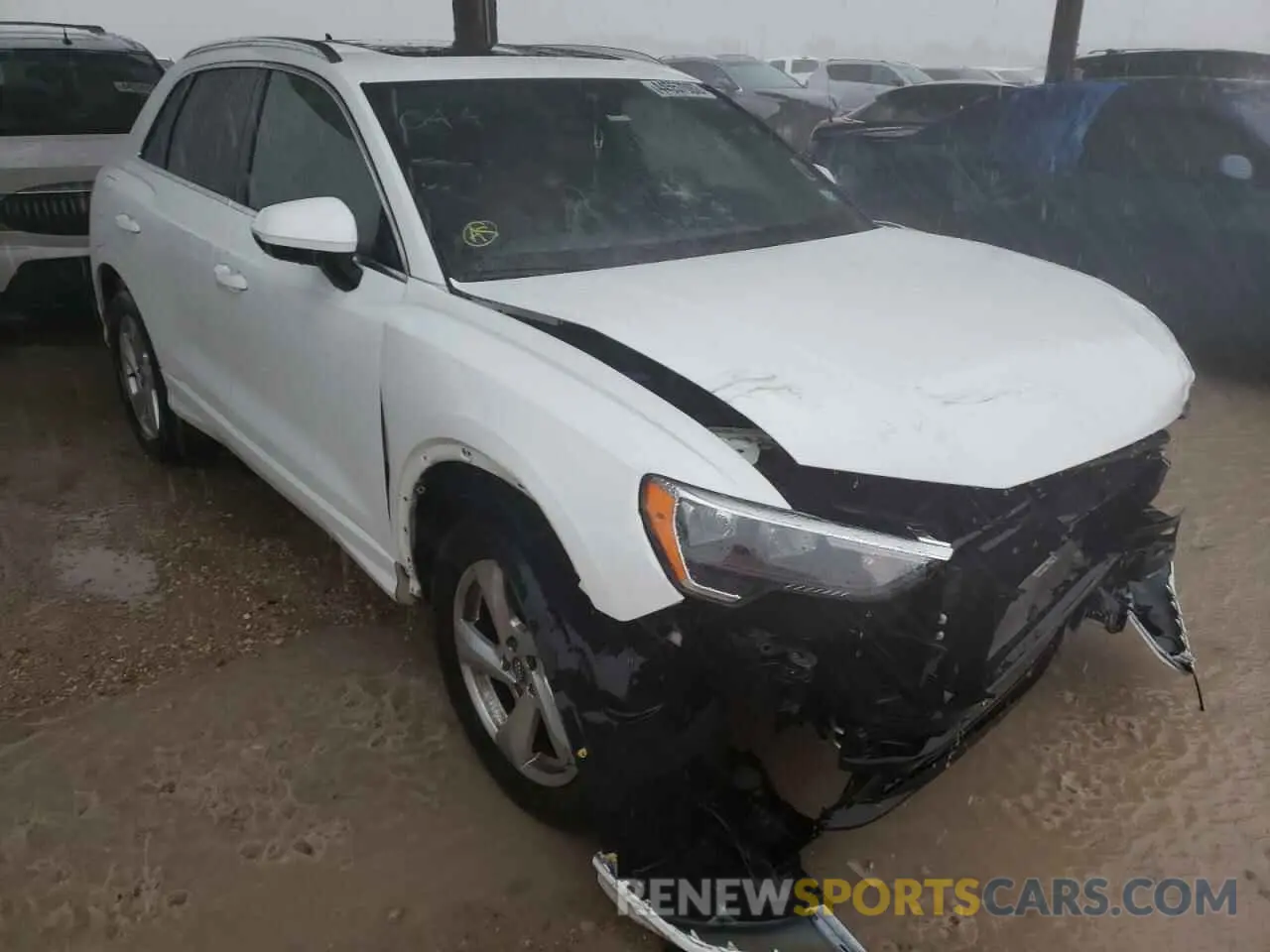 1 fotografías del automóvil dañado WA1AECF3XL1054777 AUDI Q3 2020