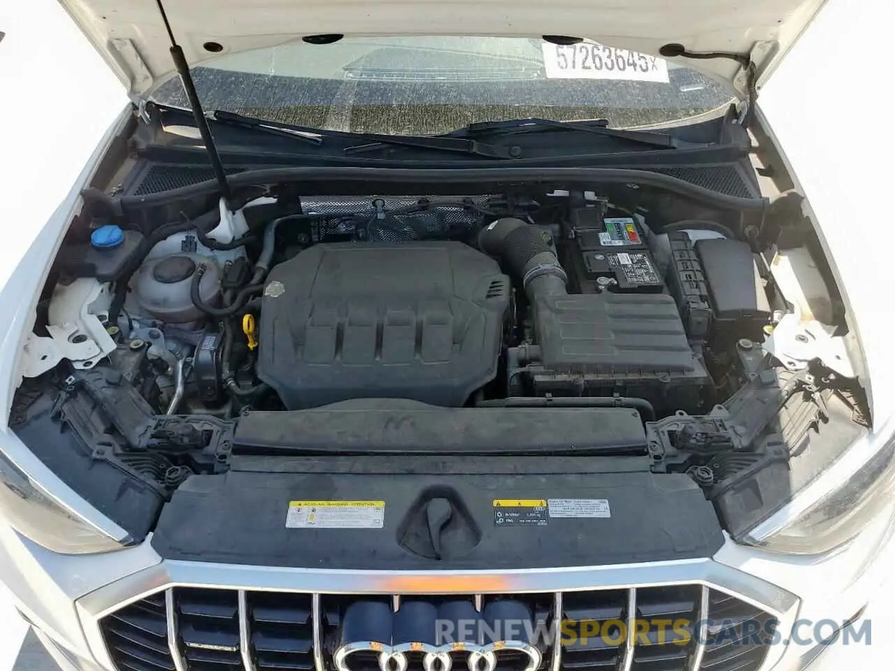 12 fotografías del automóvil dañado WA1AECF3XL1110331 AUDI Q3 2020