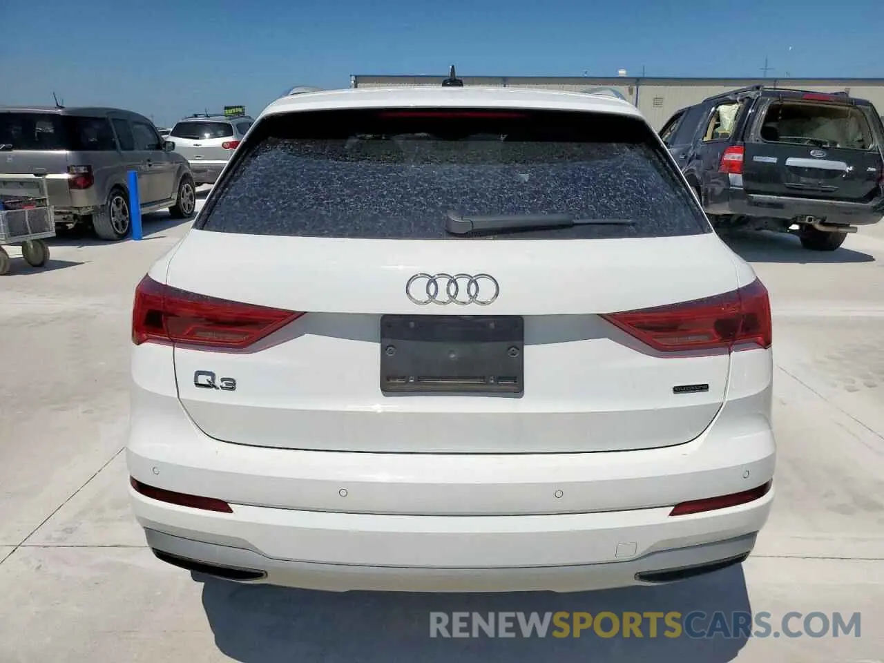 6 fotografías del automóvil dañado WA1AECF3XL1110331 AUDI Q3 2020