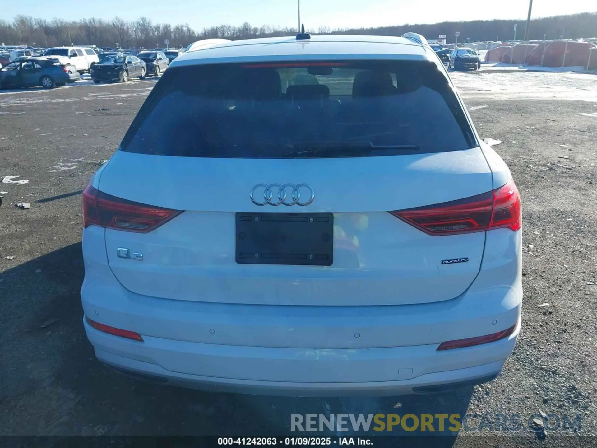 16 fotografías del automóvil dañado WA1AECF3XL1113603 AUDI Q3 2020