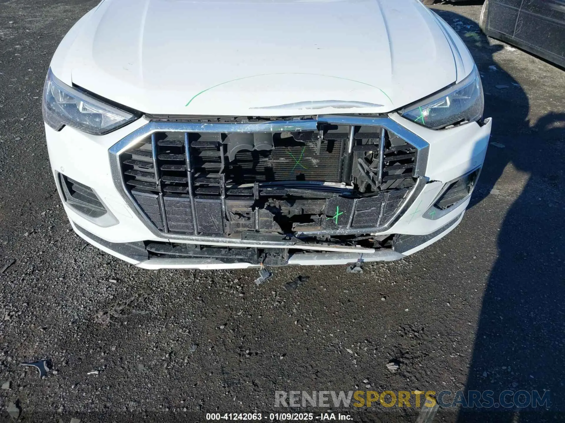 6 fotografías del automóvil dañado WA1AECF3XL1113603 AUDI Q3 2020