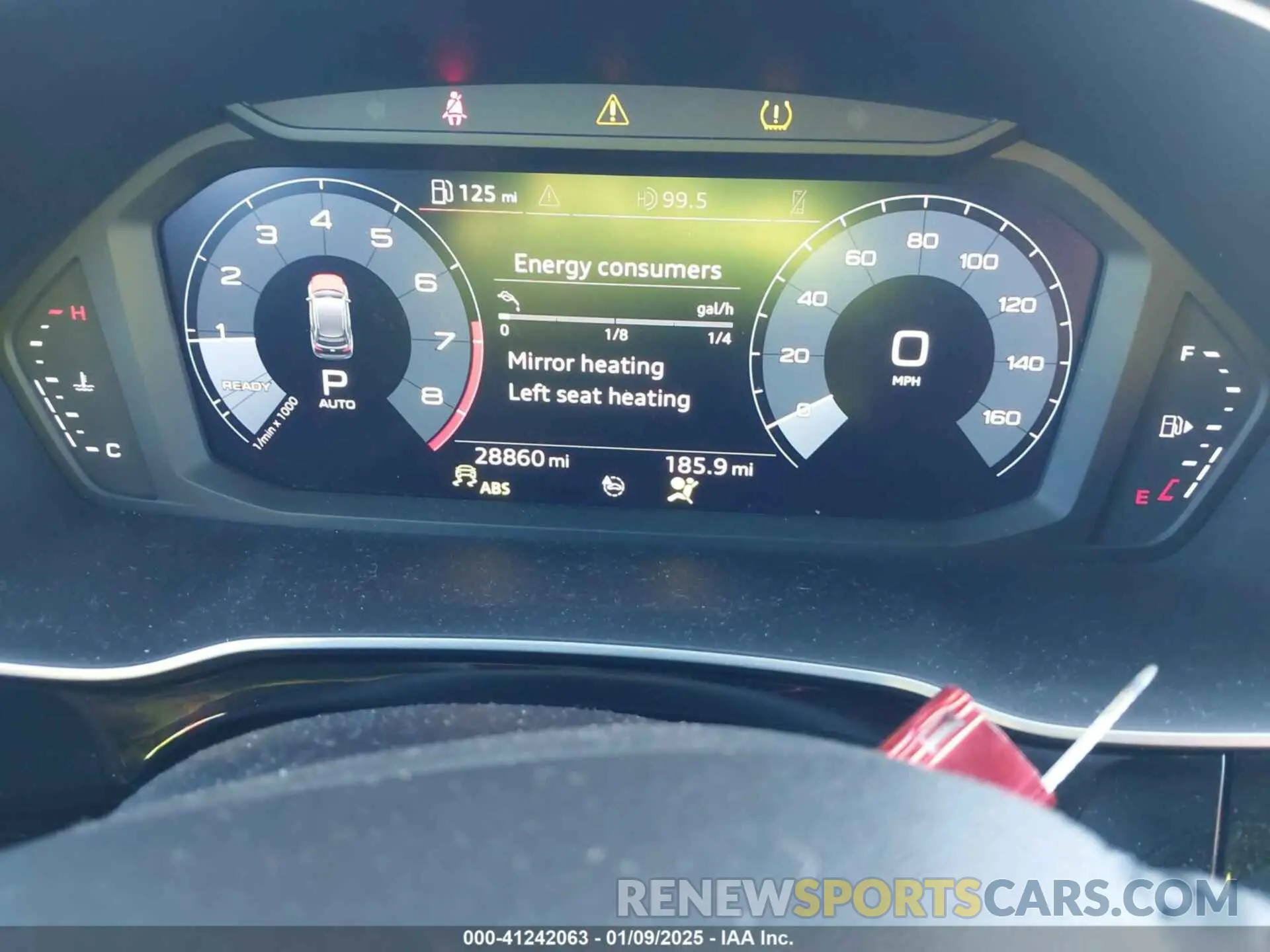 7 fotografías del automóvil dañado WA1AECF3XL1113603 AUDI Q3 2020