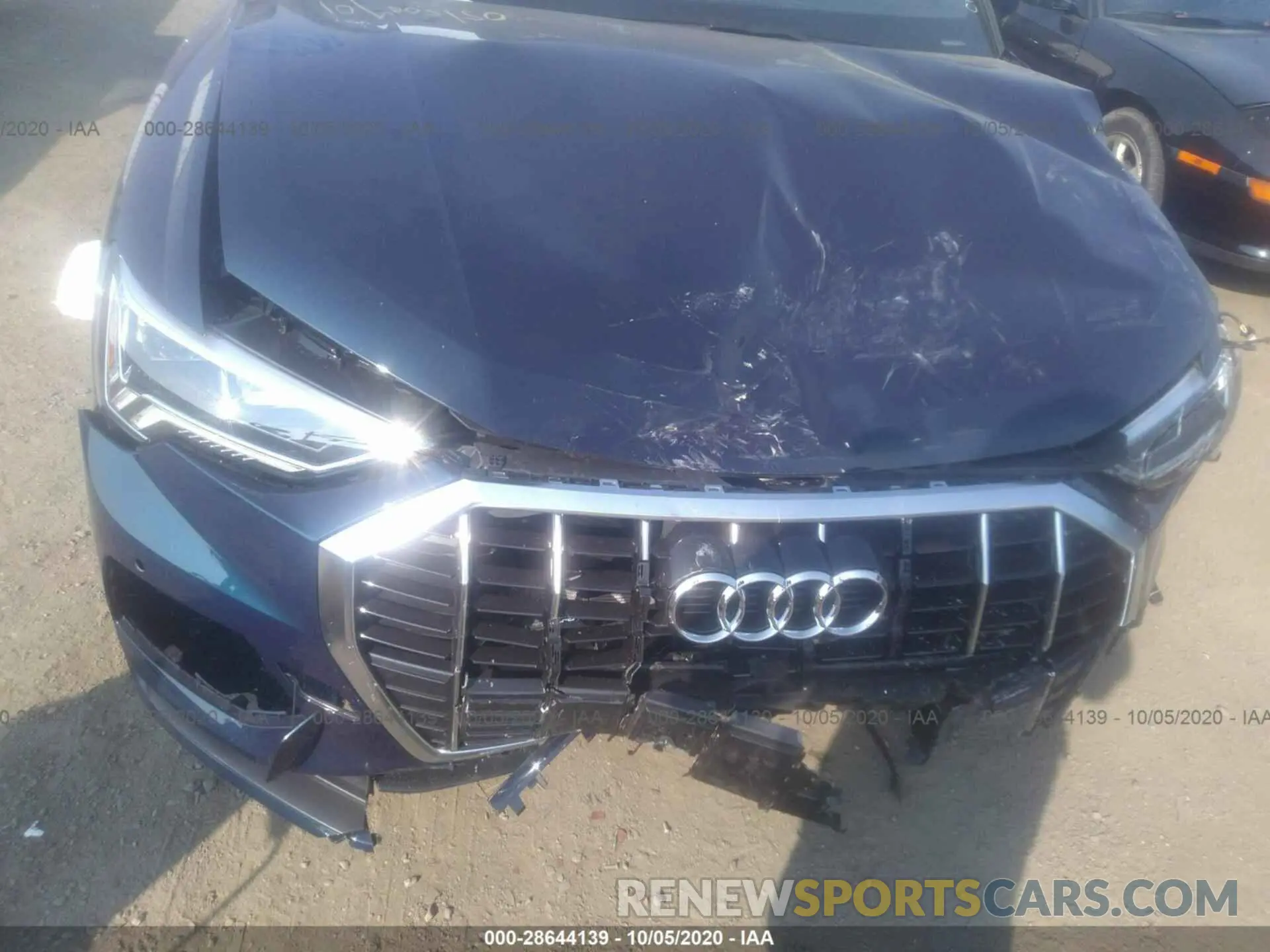 6 fotografías del automóvil dañado WA1BECF31L1119018 AUDI Q3 2020
