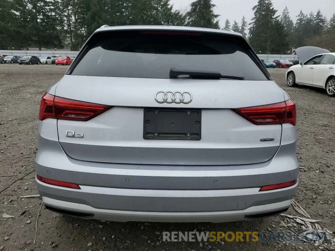 6 fotografías del automóvil dañado WA1BECF37L1081164 AUDI Q3 2020