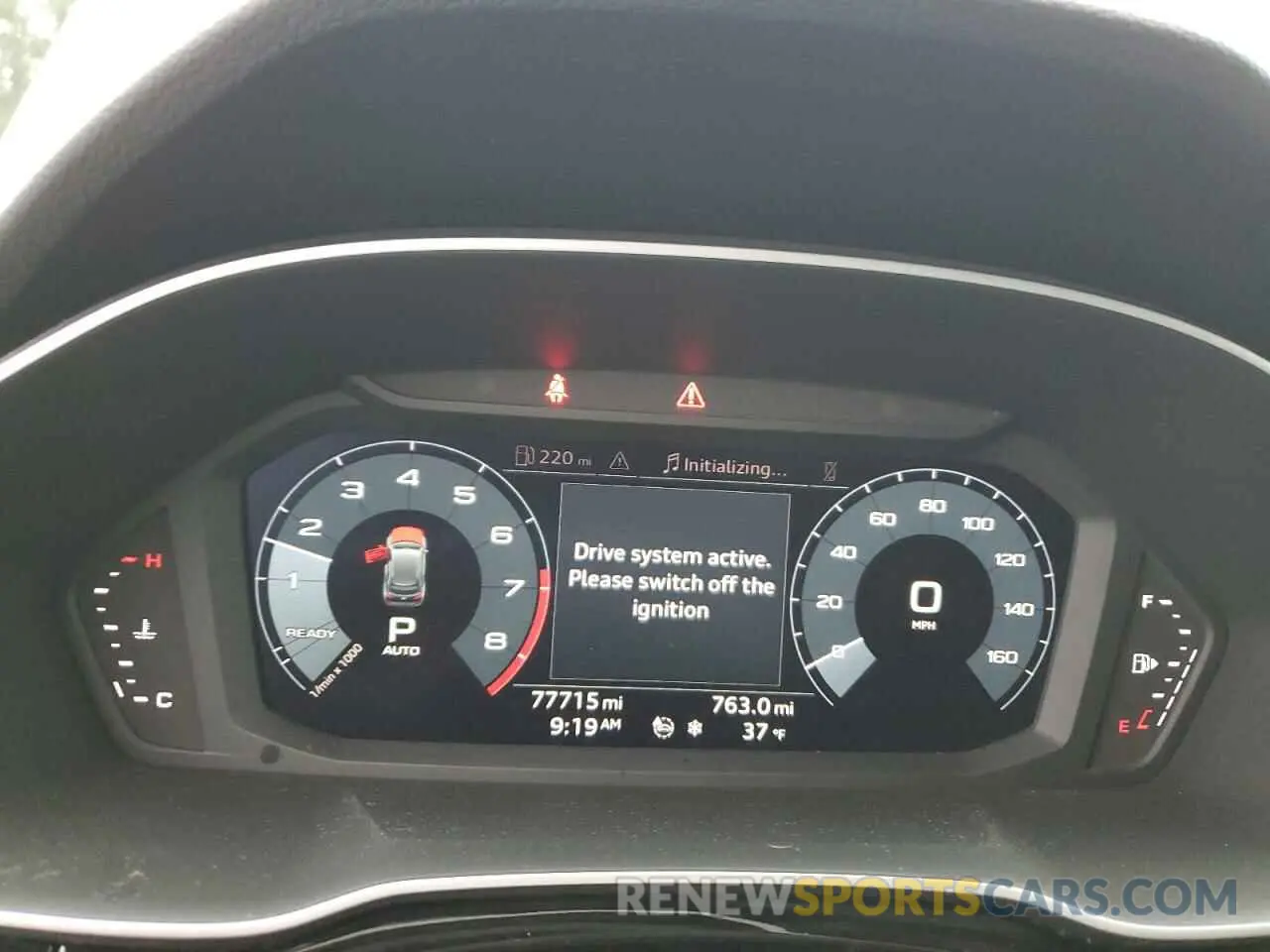 9 fotografías del automóvil dañado WA1BECF37L1081164 AUDI Q3 2020