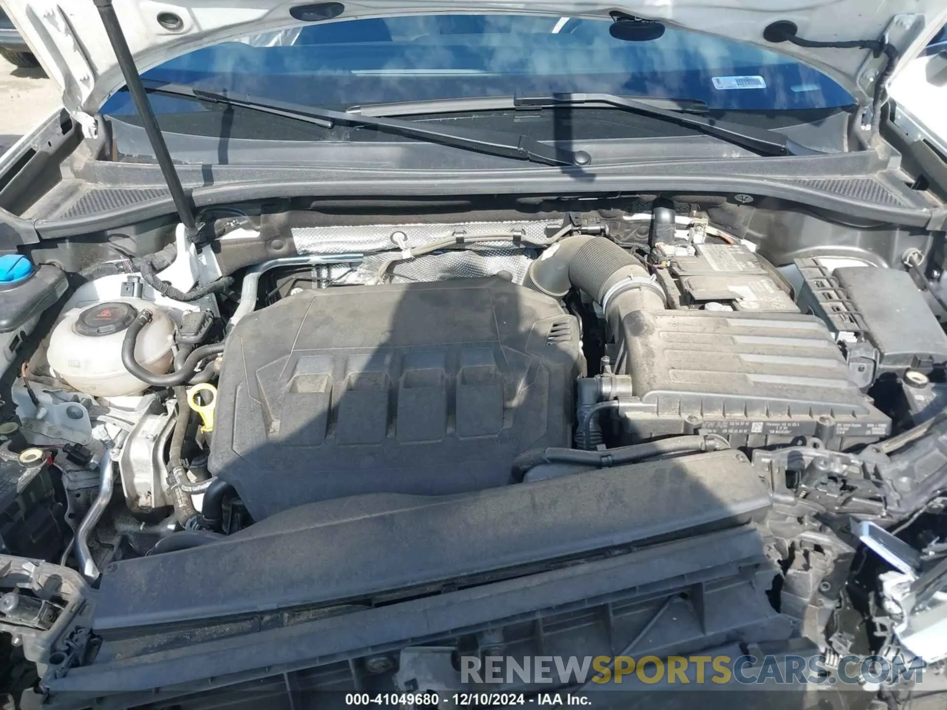 10 fotografías del automóvil dañado WA1BECF3XL1112844 AUDI Q3 2020