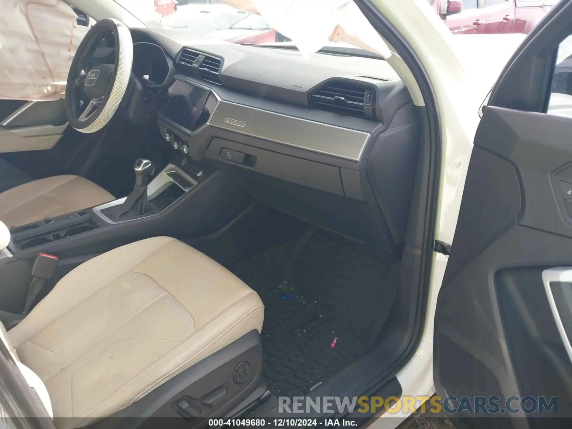 5 fotografías del automóvil dañado WA1BECF3XL1112844 AUDI Q3 2020