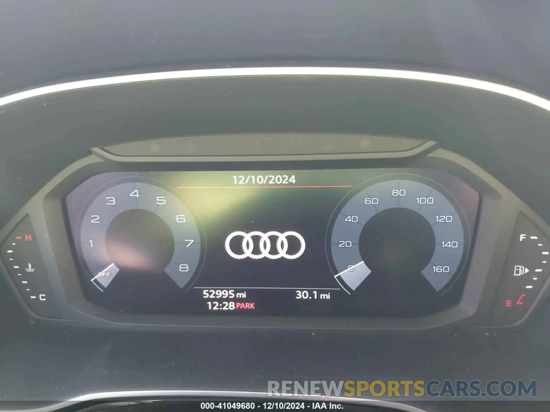 7 fotografías del automóvil dañado WA1BECF3XL1112844 AUDI Q3 2020