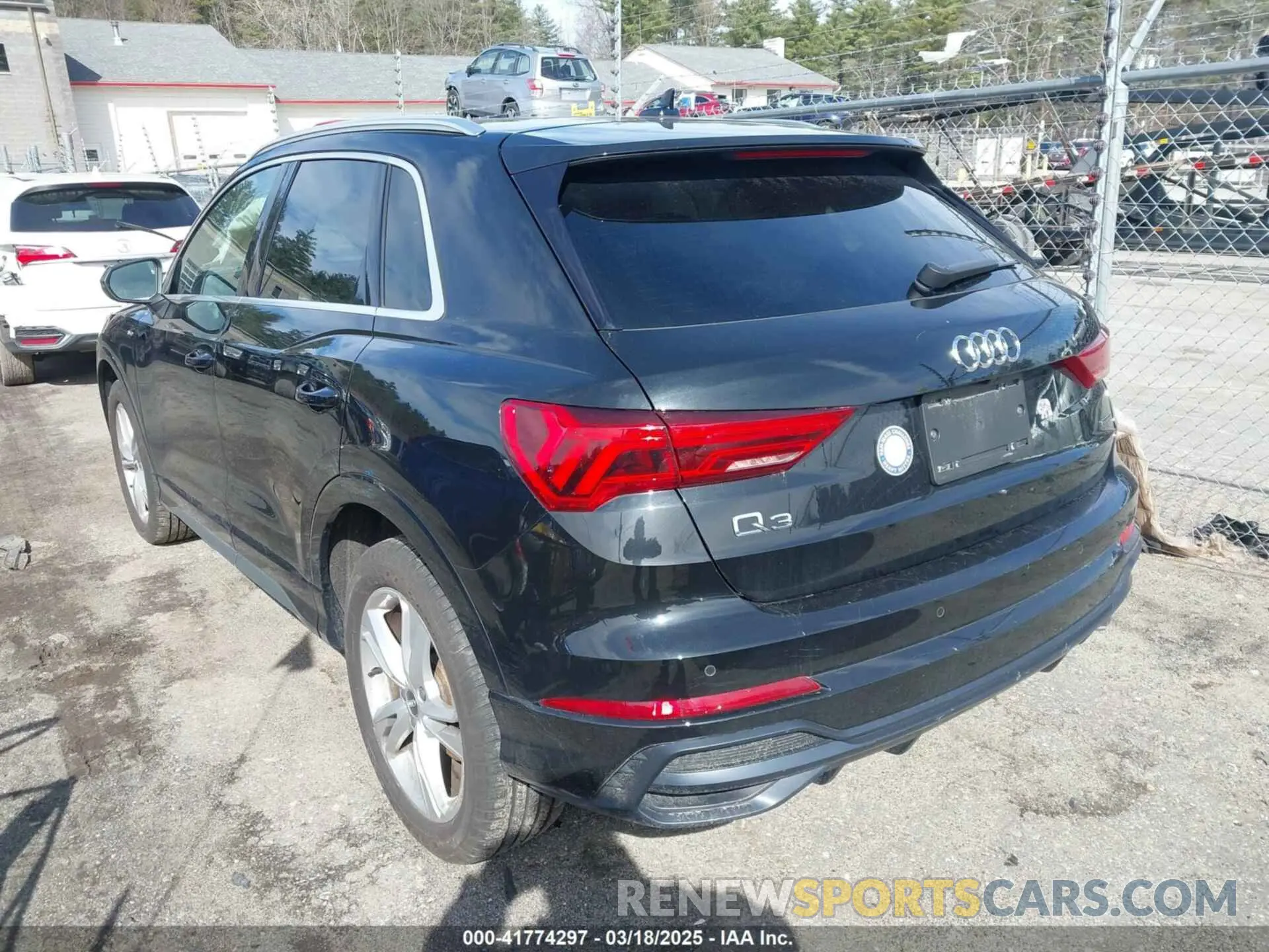 14 fotografías del automóvil dañado WA1DECF31L1030946 AUDI Q3 2020