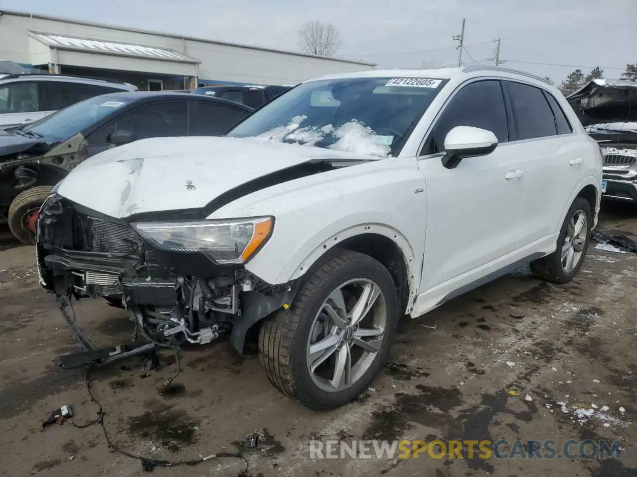 1 fotografías del automóvil dañado WA1DECF31L1125362 AUDI Q3 2020