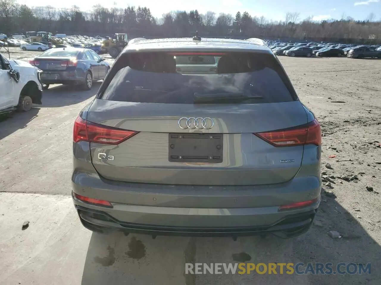 6 fotografías del automóvil dañado WA1DECF32L1018403 AUDI Q3 2020