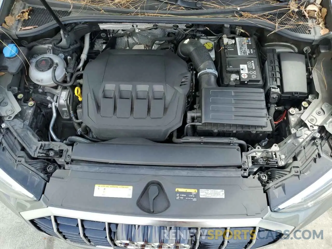 12 fotografías del automóvil dañado WA1DECF32L1047366 AUDI Q3 2020