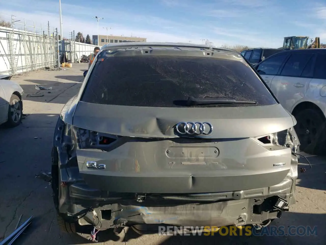 6 fotografías del automóvil dañado WA1DECF34L1046686 AUDI Q3 2020