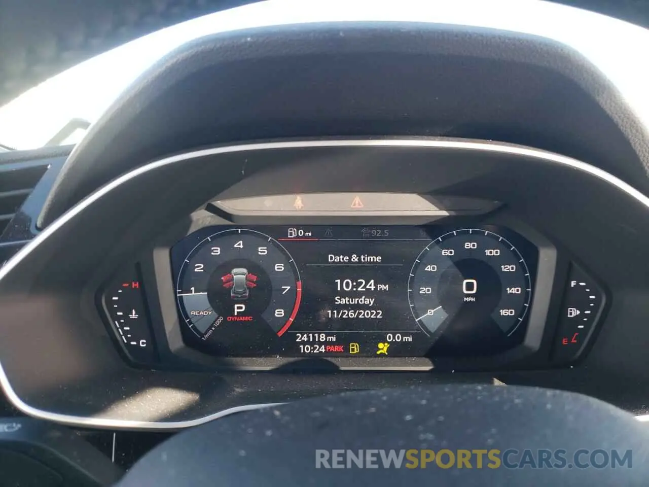 9 fotografías del automóvil dañado WA1DECF34L1046686 AUDI Q3 2020