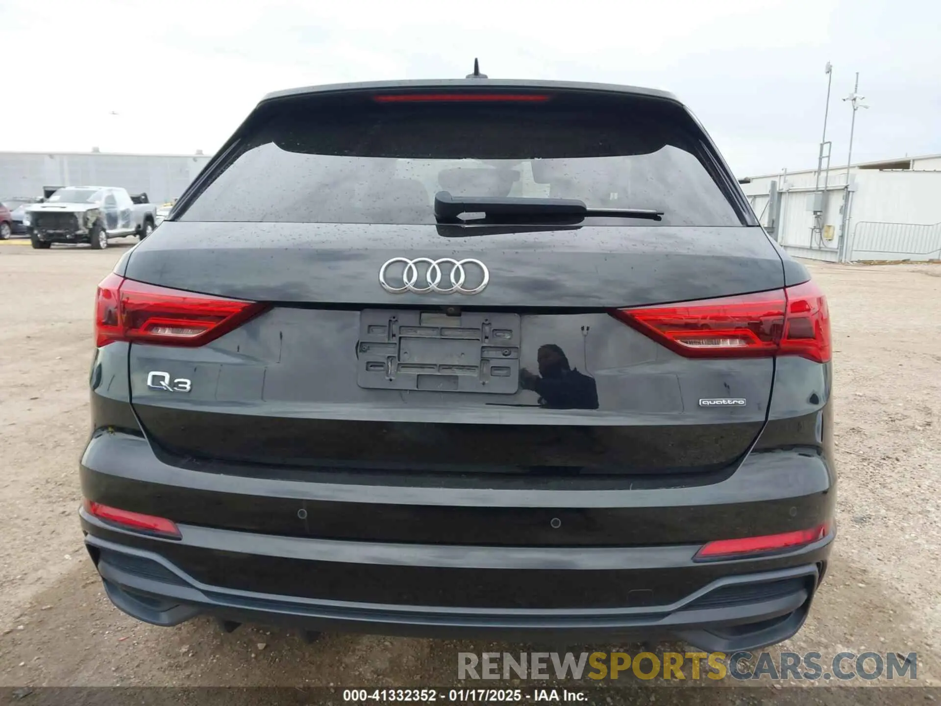 16 fotografías del automóvil dañado WA1DECF34L1088002 AUDI Q3 2020
