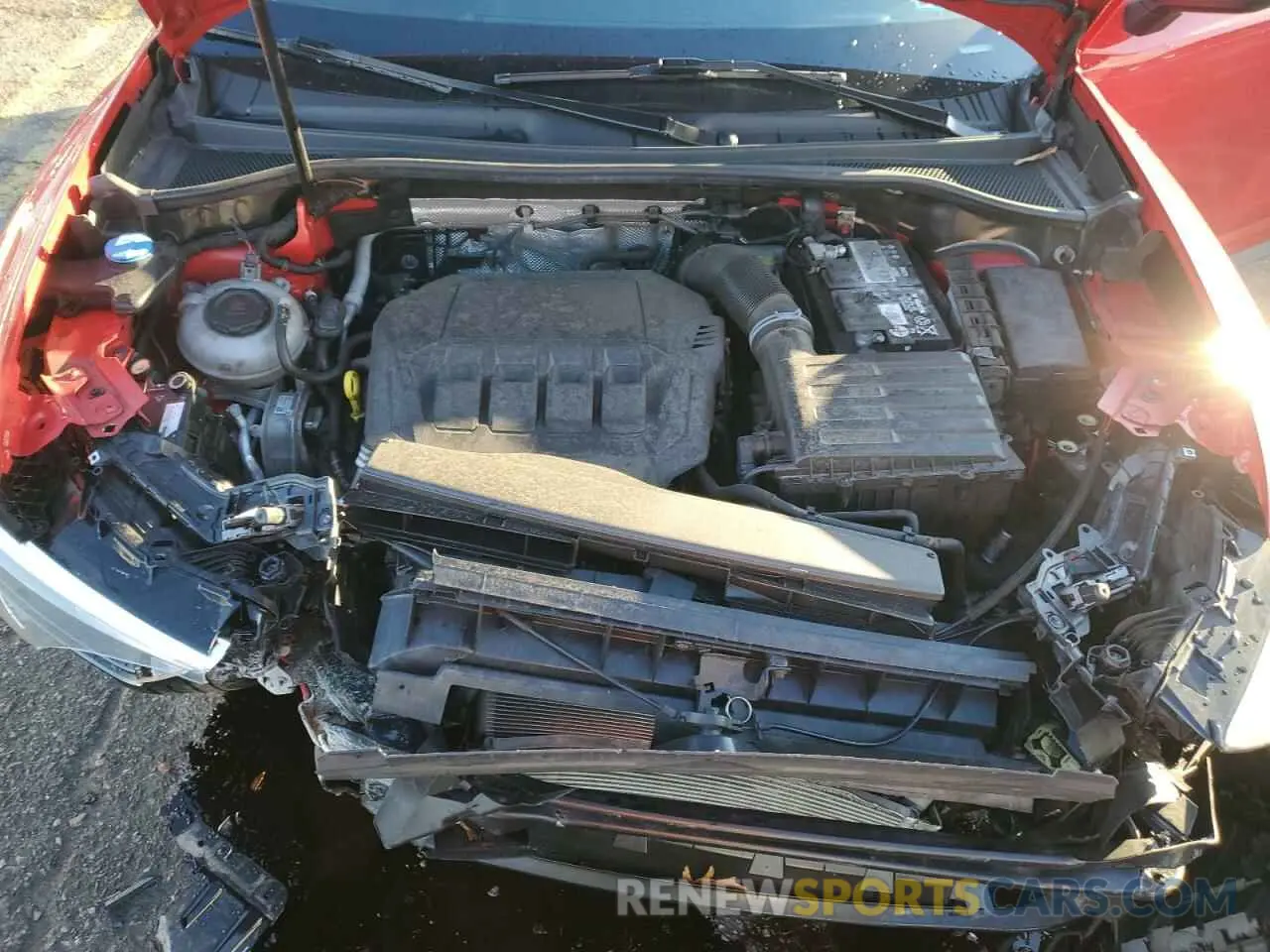 12 fotografías del automóvil dañado WA1DECF35L1012837 AUDI Q3 2020