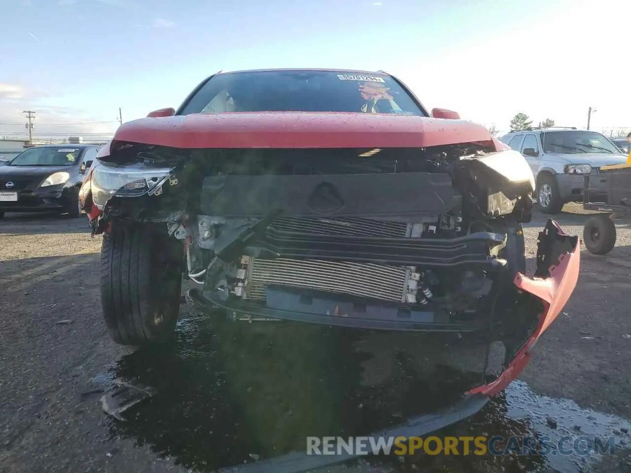 5 fotografías del automóvil dañado WA1DECF35L1012837 AUDI Q3 2020