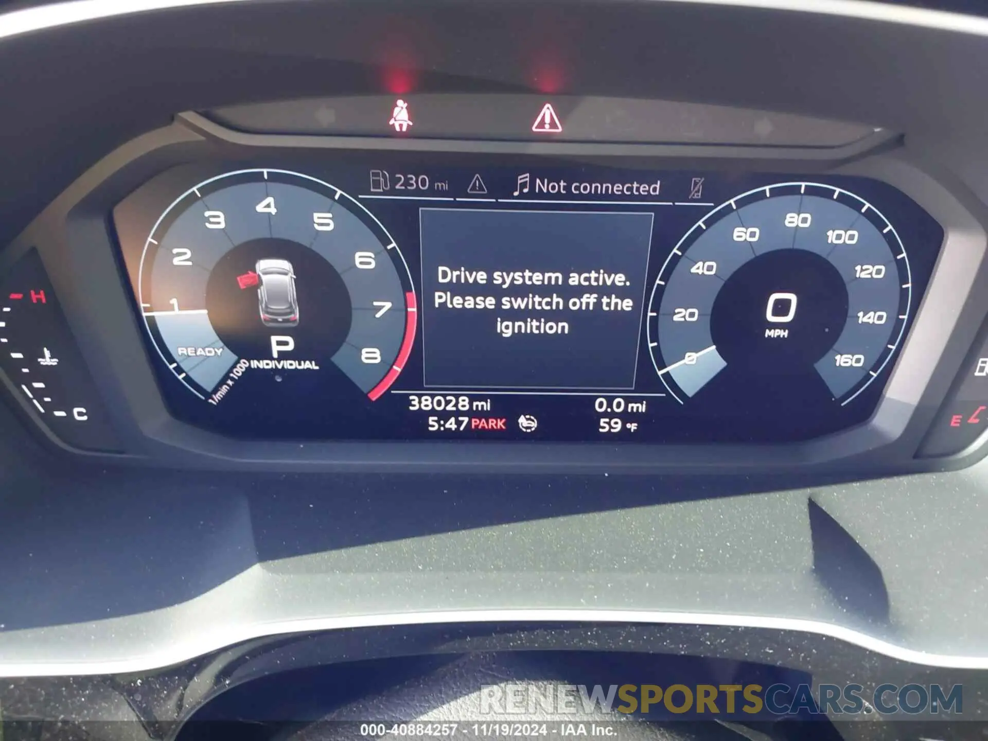 7 fotografías del automóvil dañado WA1DECF35L1067806 AUDI Q3 2020
