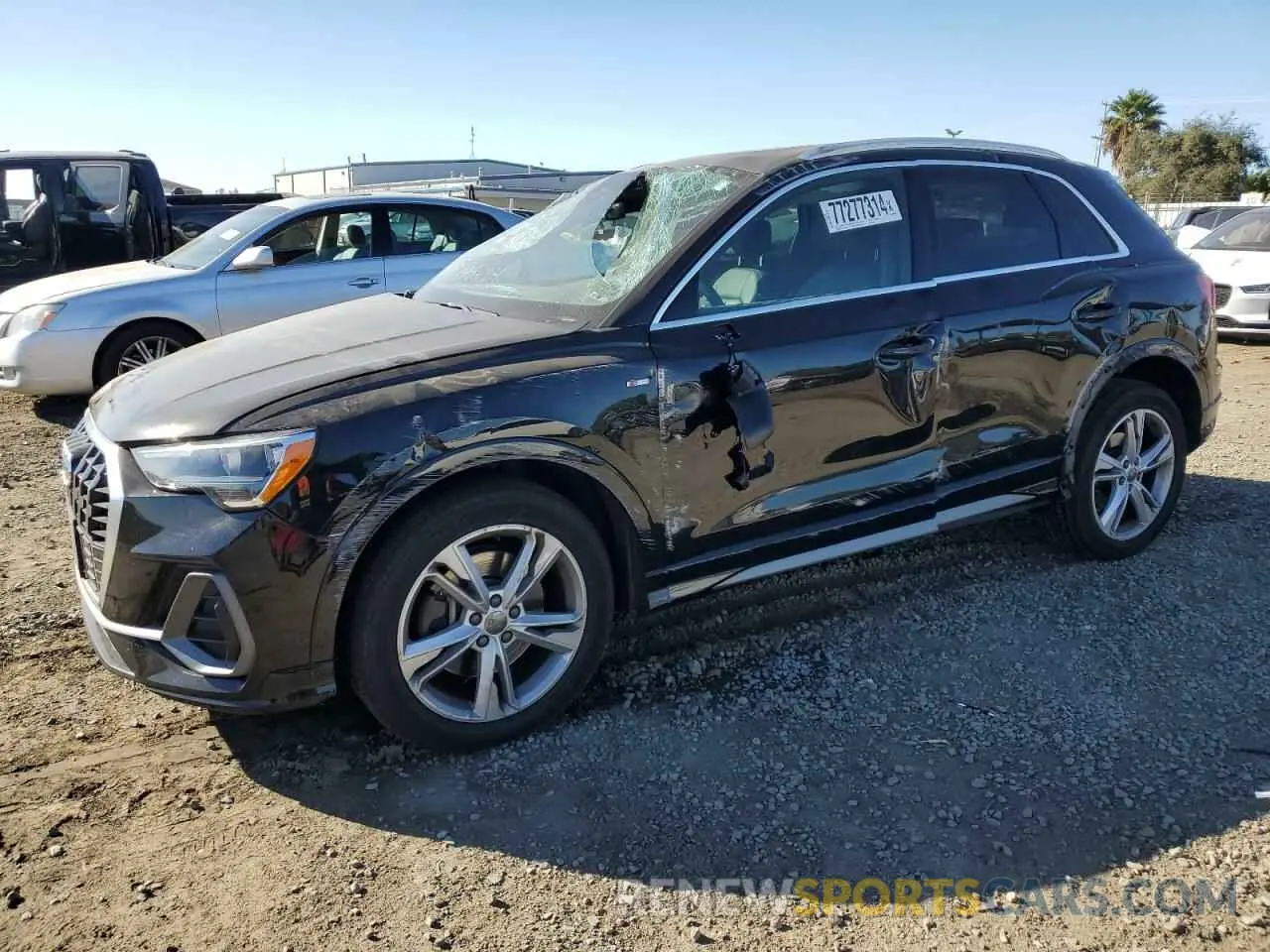 1 fotografías del automóvil dañado WA1DECF35L1116468 AUDI Q3 2020