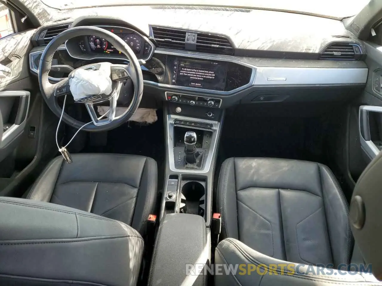 8 fotografías del automóvil dañado WA1DECF35L1116468 AUDI Q3 2020