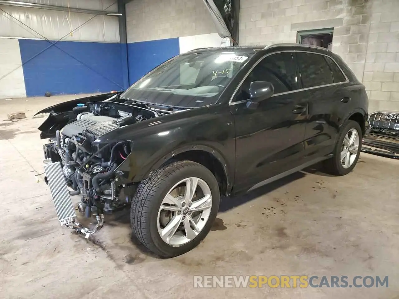 1 fotografías del automóvil dañado WA1DECF36L1124076 AUDI Q3 2020