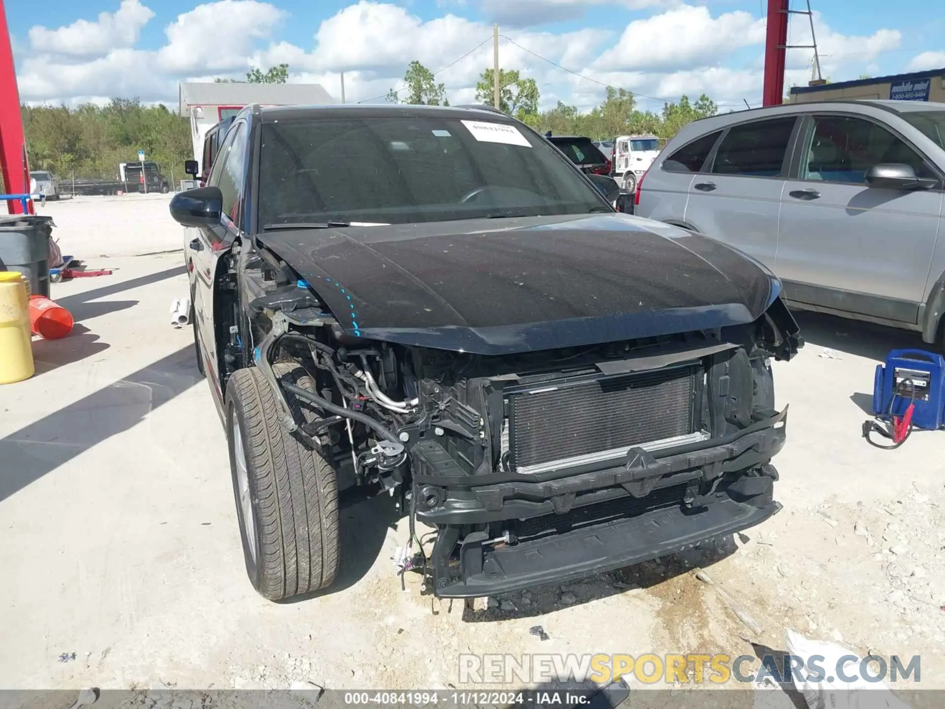 1 fotografías del automóvil dañado WA1DECF38L1023458 AUDI Q3 2020