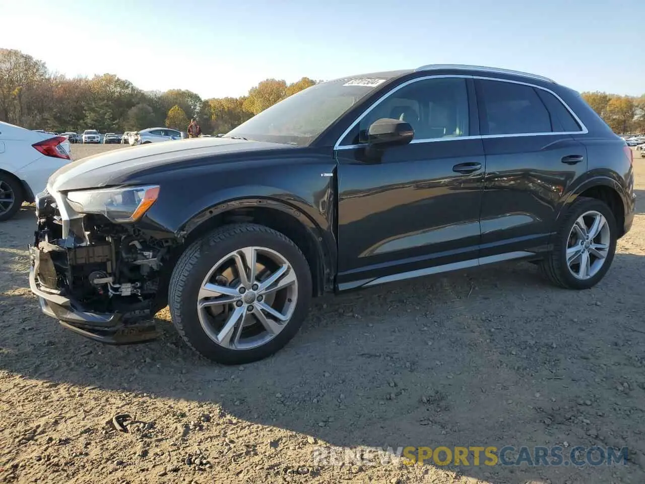 1 fotografías del automóvil dañado WA1DECF38L1073602 AUDI Q3 2020
