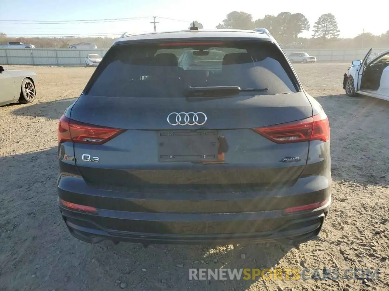 6 fotografías del automóvil dañado WA1DECF38L1073602 AUDI Q3 2020