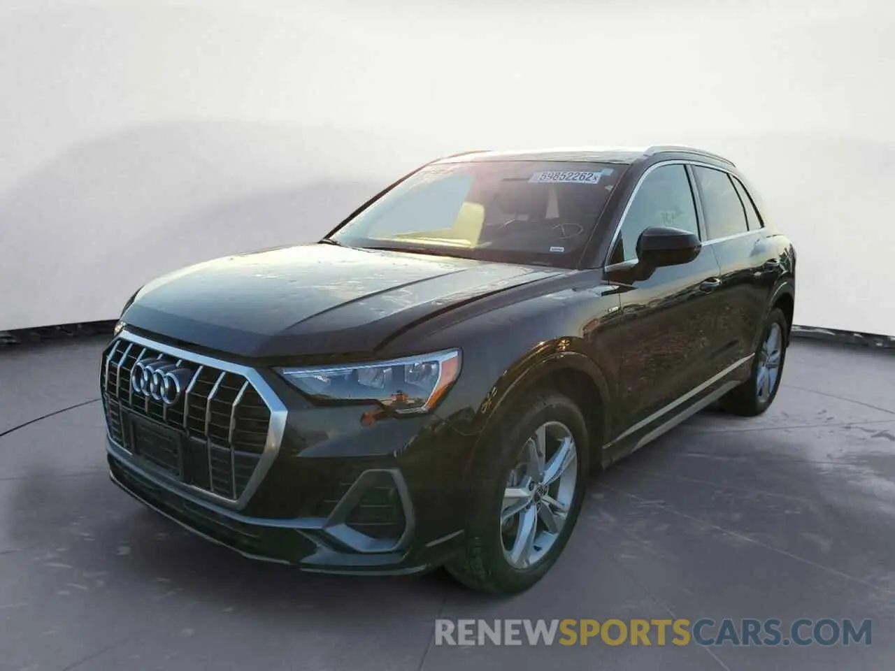 2 fotografías del automóvil dañado WA1DECF38L1075060 AUDI Q3 2020