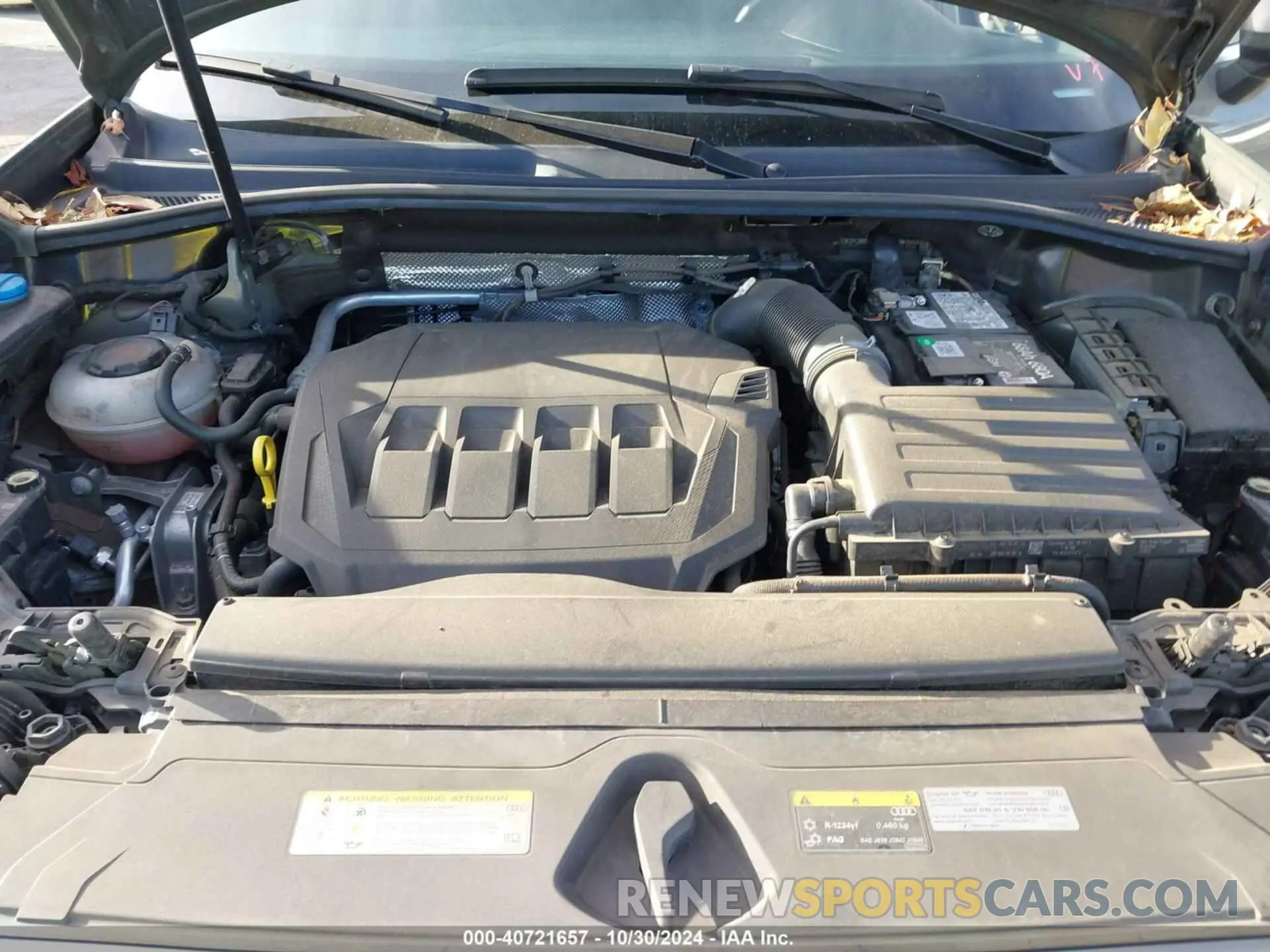 10 fotografías del automóvil dañado WA1DECF39L1028135 AUDI Q3 2020