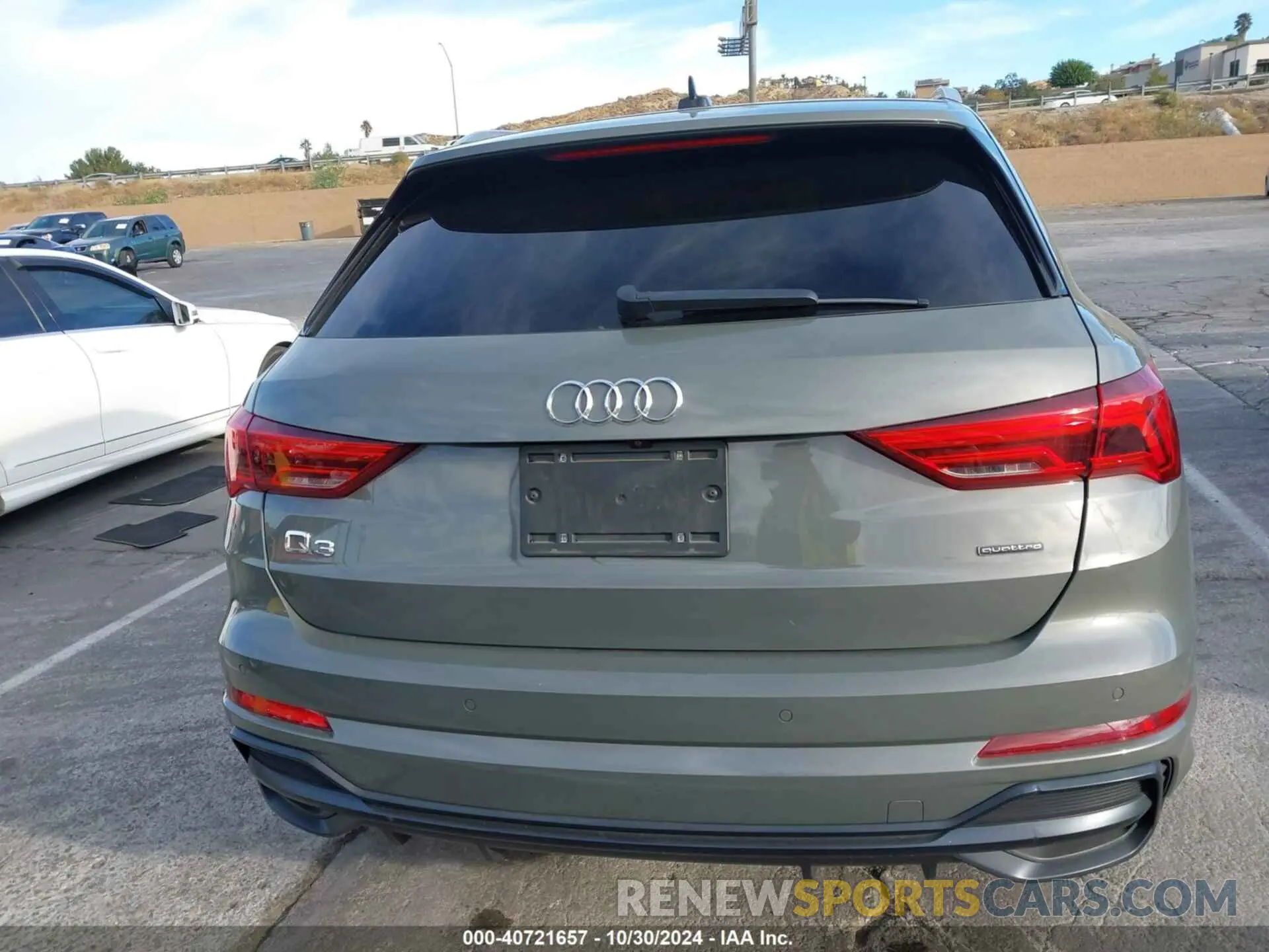 16 fotografías del automóvil dañado WA1DECF39L1028135 AUDI Q3 2020