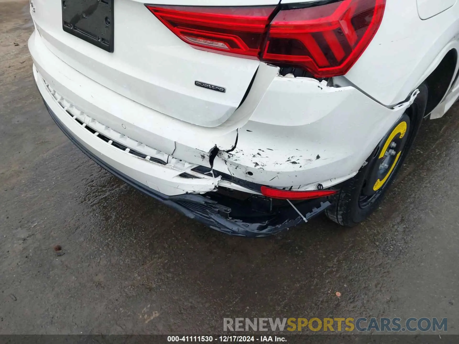 6 fotografías del automóvil dañado WA1DECF3XL1102582 AUDI Q3 2020