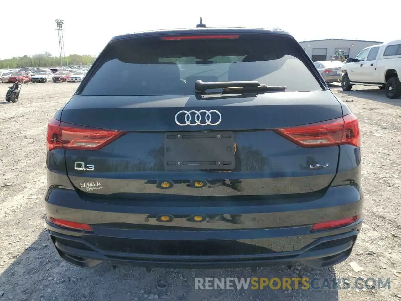 6 fotografías del automóvil dañado WA1EECF30L1055714 AUDI Q3 2020
