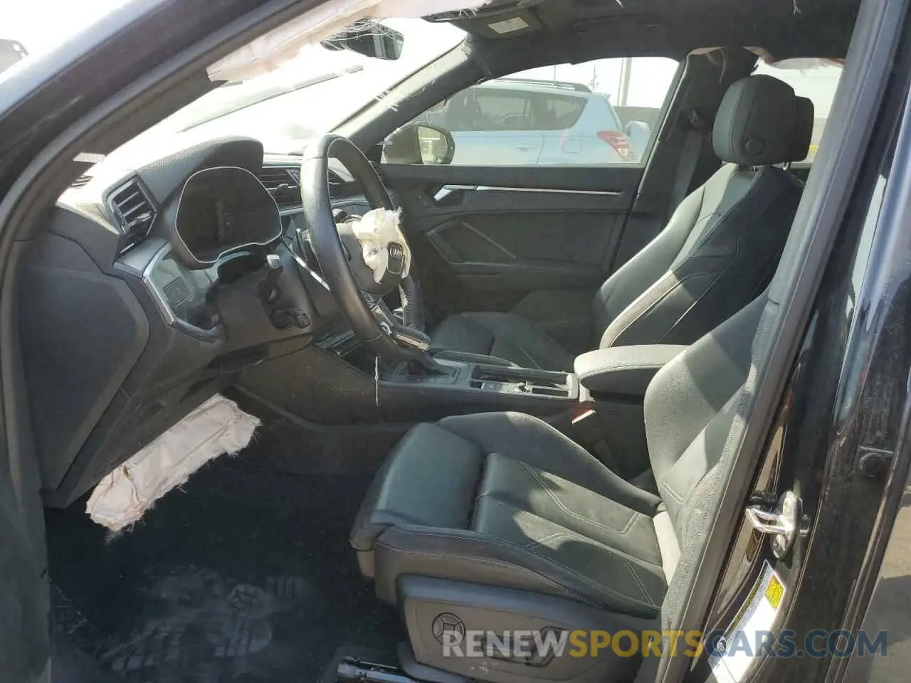 7 fotografías del automóvil dañado WA1EECF30L1055714 AUDI Q3 2020