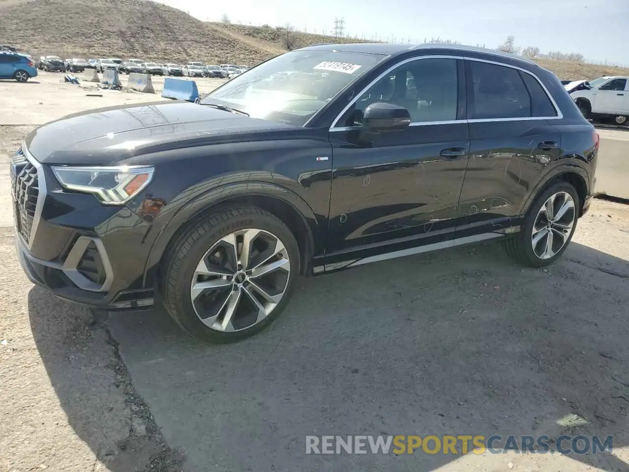 1 fotografías del automóvil dañado WA1EECF30L1080273 AUDI Q3 2020