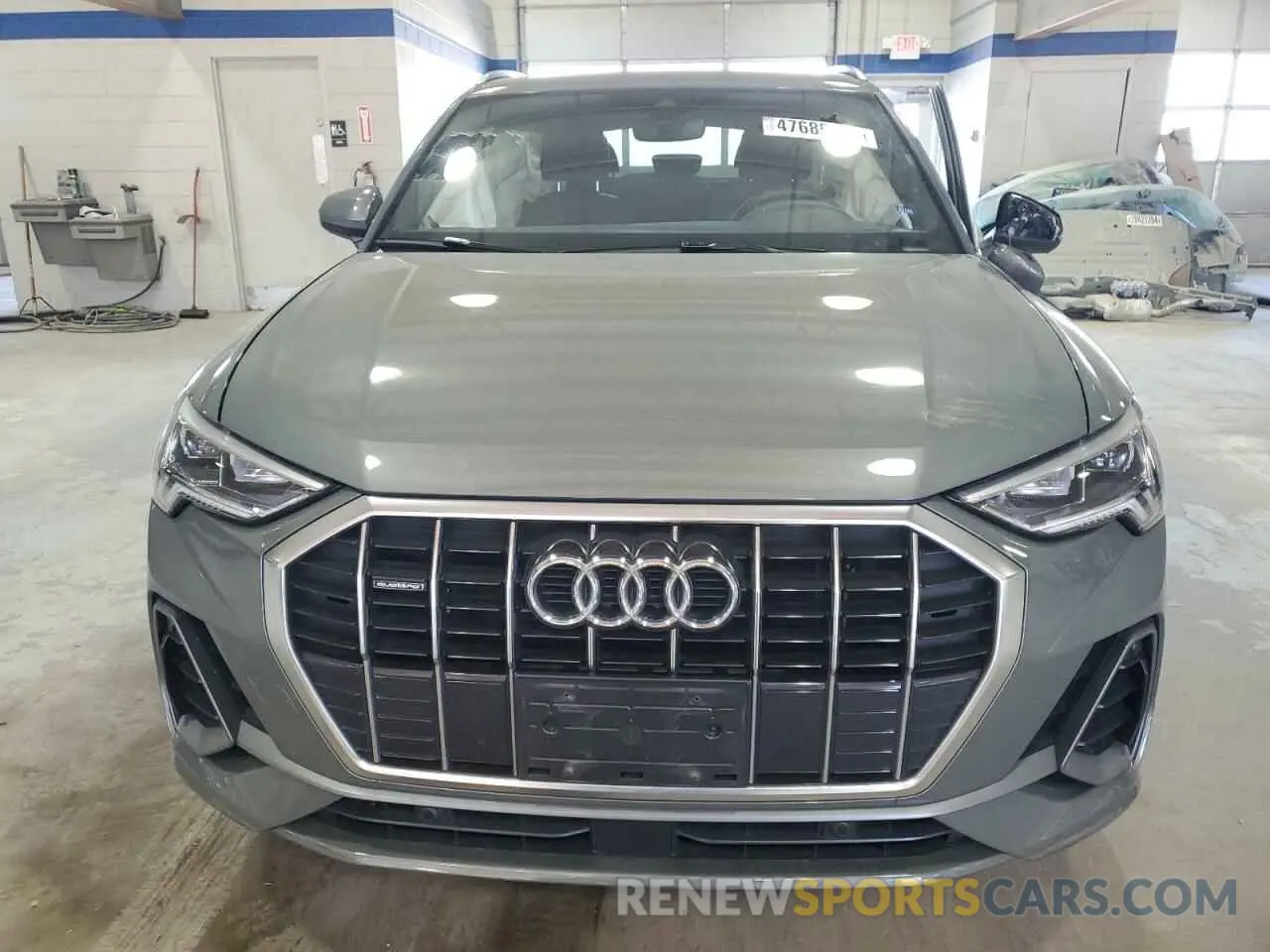 5 fotografías del automóvil dañado WA1EECF34L1113405 AUDI Q3 2020