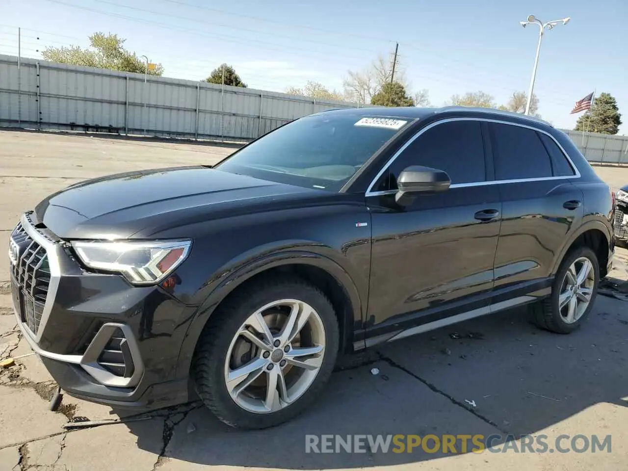 1 fotografías del automóvil dañado WA1EECF36L1040120 AUDI Q3 2020