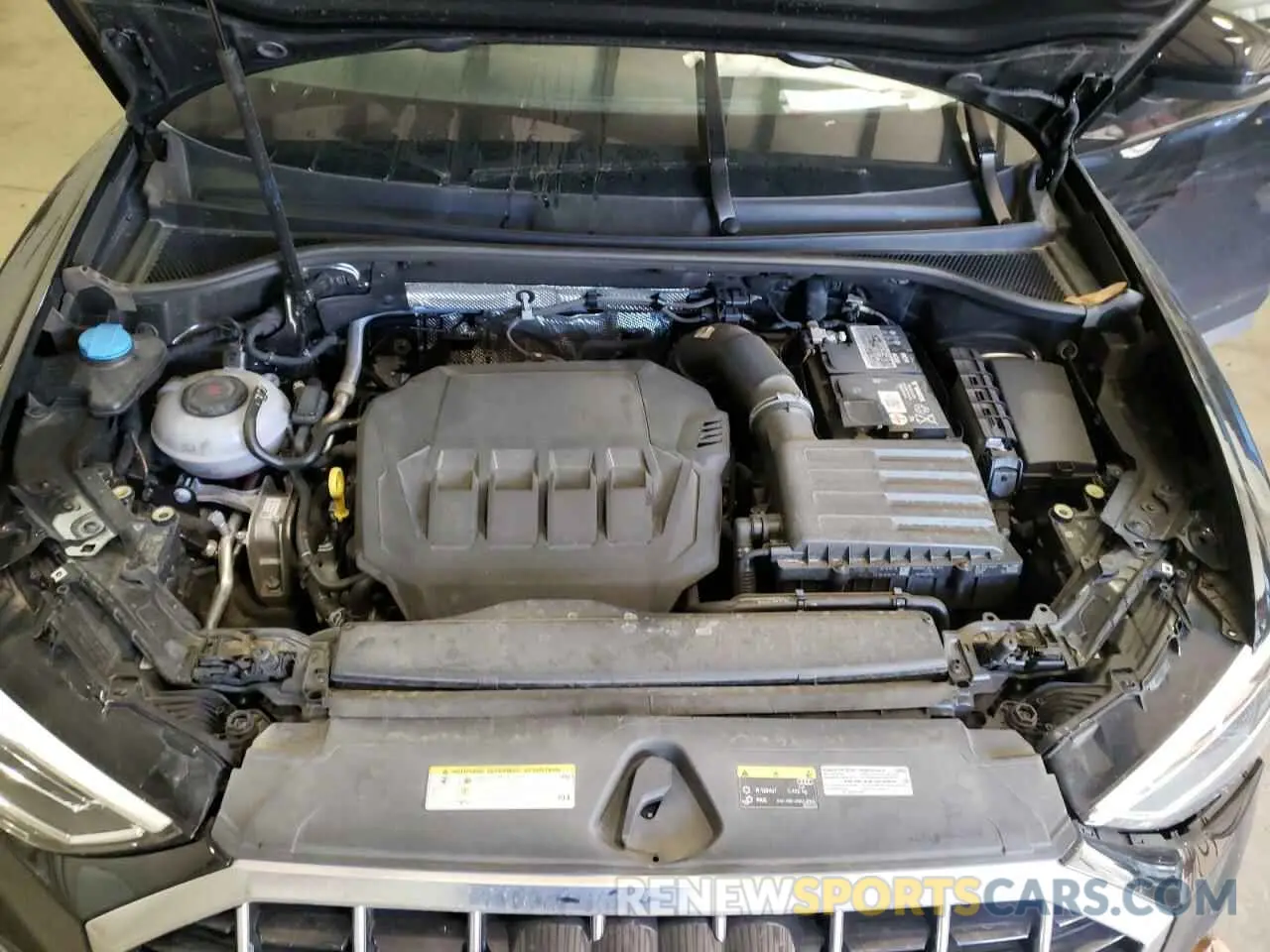 7 fotografías del automóvil dañado WA1EECF37L1020863 AUDI Q3 2020