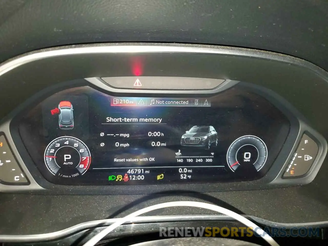 9 fotografías del automóvil dañado WA1EECF37L1052552 AUDI Q3 2020