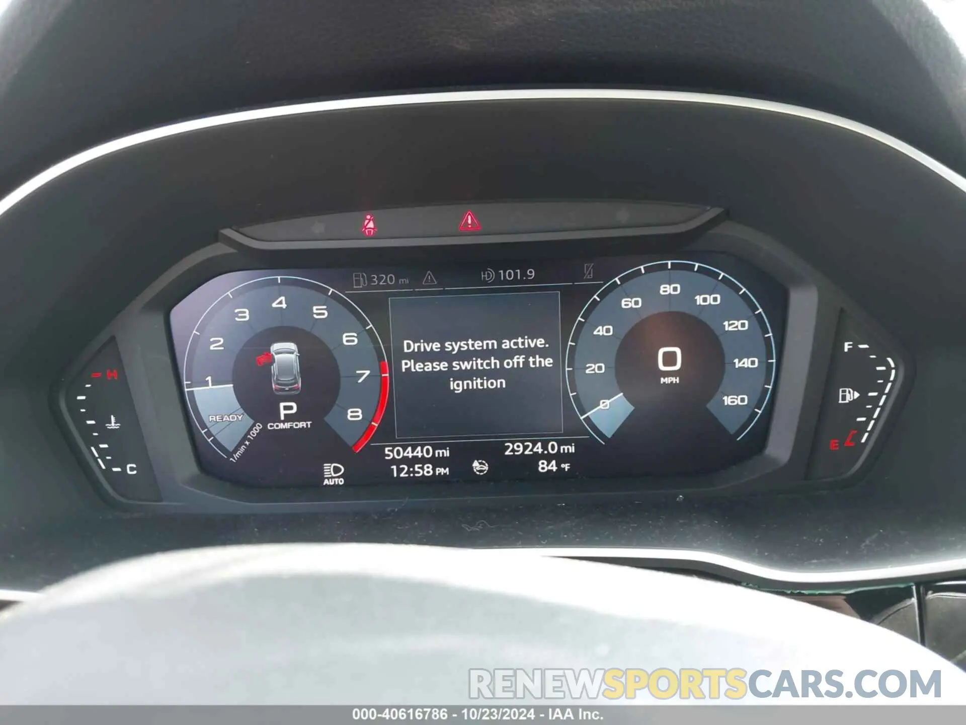 7 fotografías del automóvil dañado WA1EECF38L1088492 AUDI Q3 2020