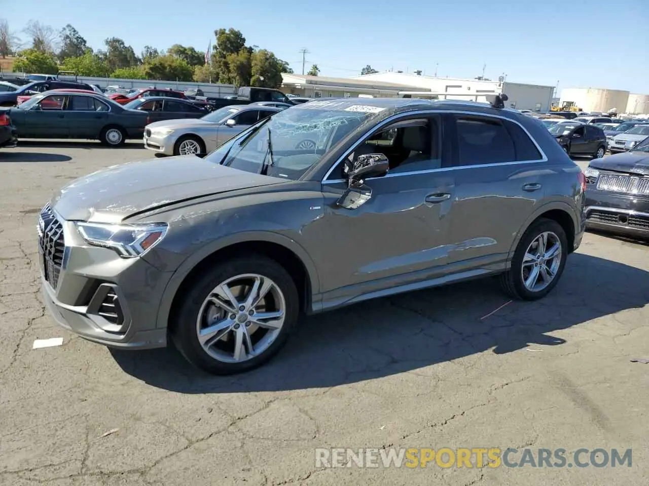1 fotografías del automóvil dañado WA1EECF39L1118860 AUDI Q3 2020