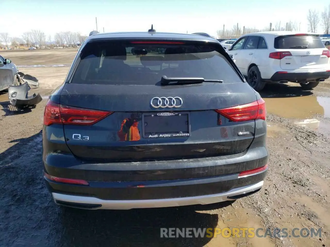 6 fotografías del automóvil dañado WA1AECF31M1023113 AUDI Q3 2021