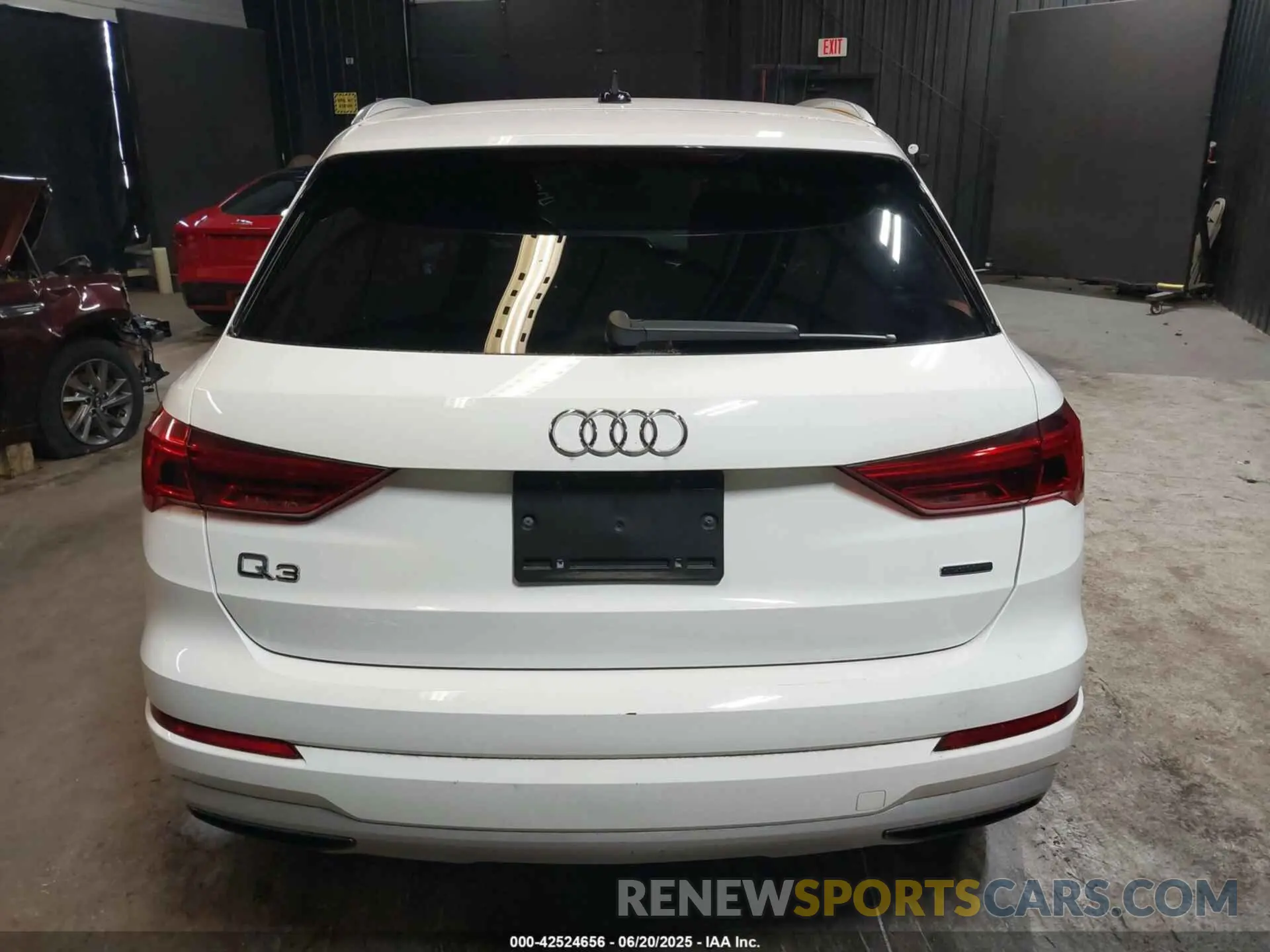 16 fotografías del automóvil dañado WA1AUCF31M1095965 AUDI Q3 2021