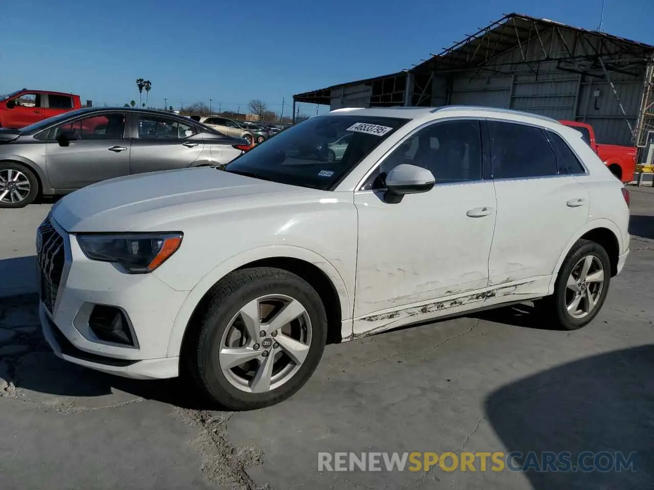 1 fotografías del automóvil dañado WA1AUCF32M1067589 AUDI Q3 2021