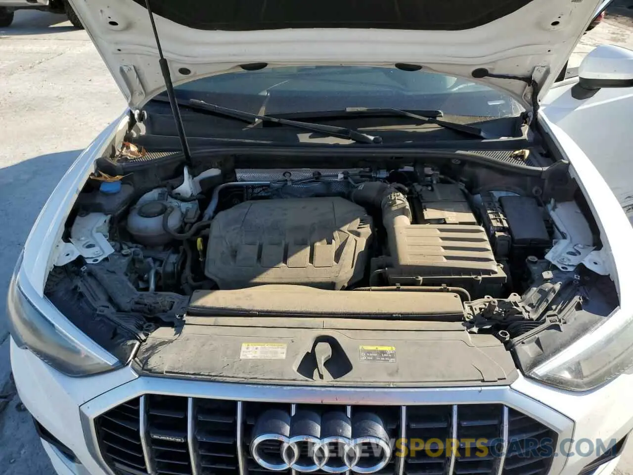 11 fotografías del automóvil dañado WA1AUCF32M1067589 AUDI Q3 2021
