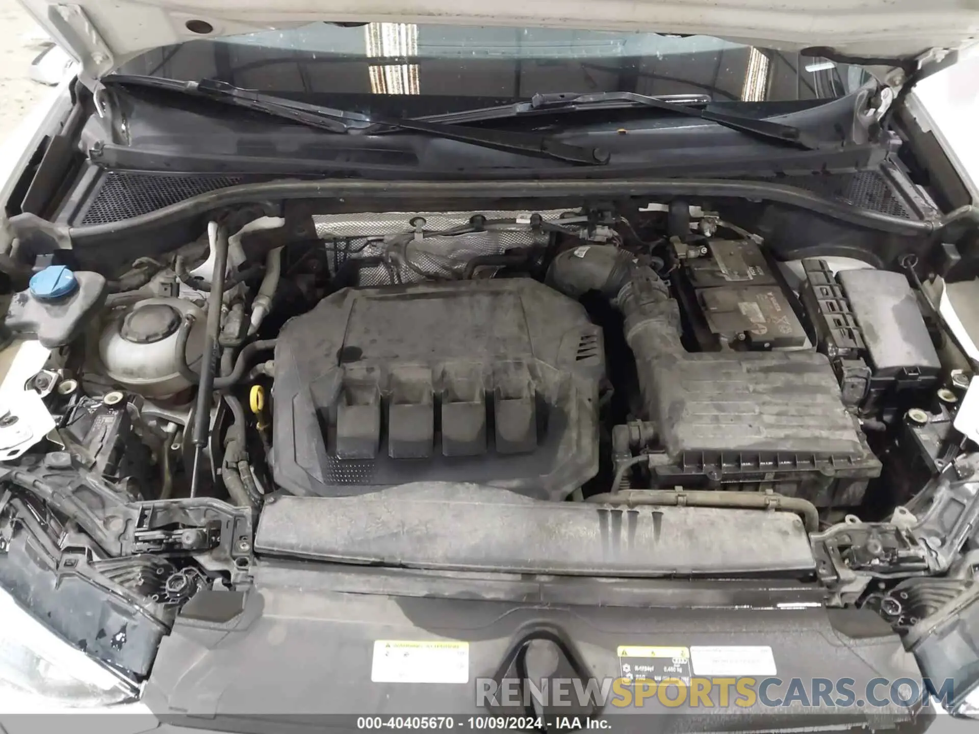 10 fotografías del automóvil dañado WA1AUCF32M1095165 AUDI Q3 2021
