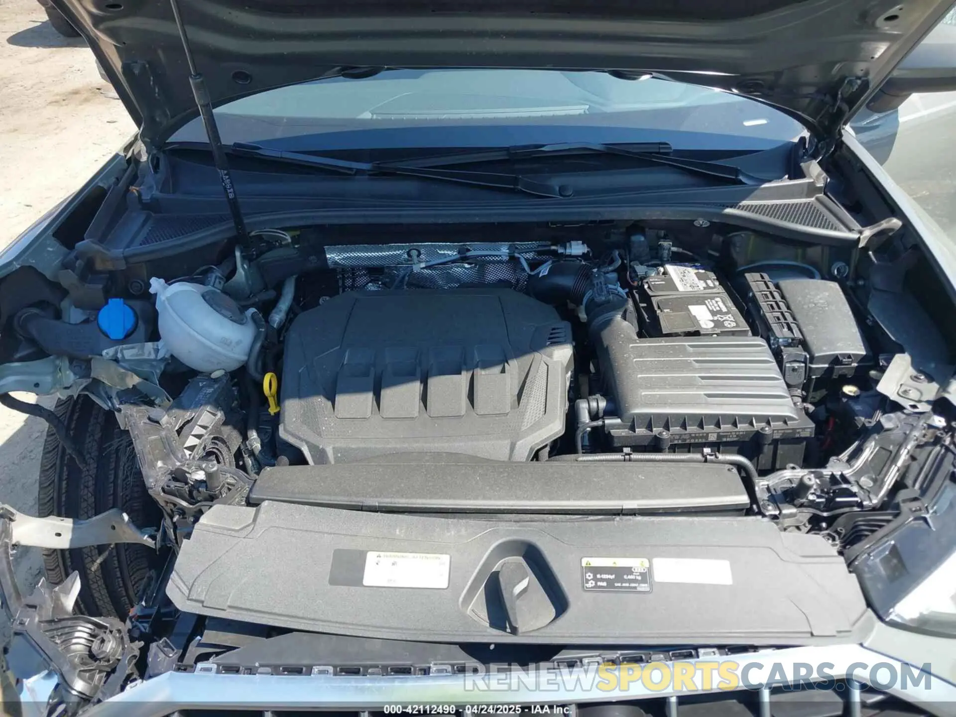 10 fotografías del automóvil dañado WA1AUCF32M1144588 AUDI Q3 2021