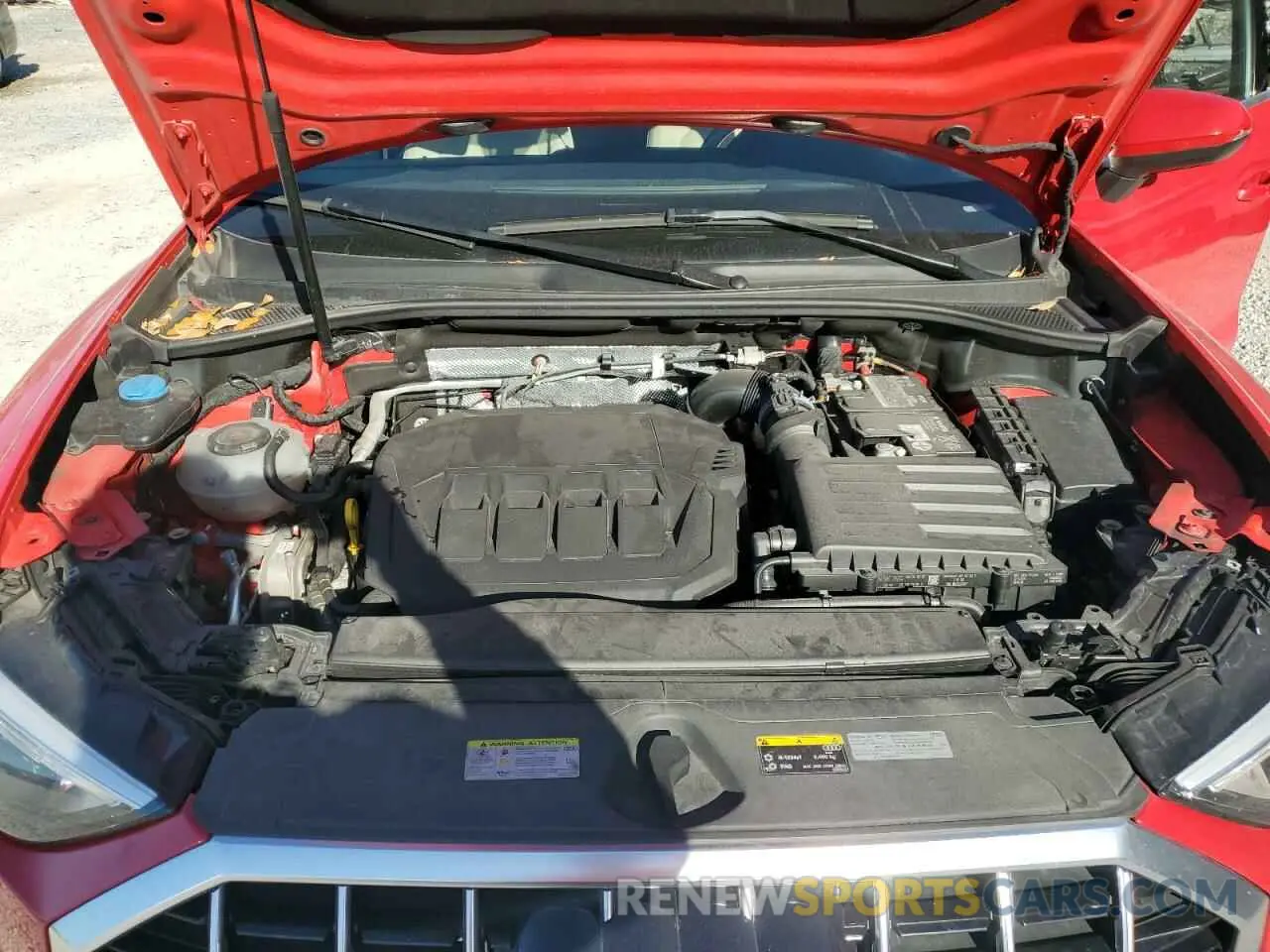 13 fotografías del automóvil dañado WA1AUCF33M1062126 AUDI Q3 2021
