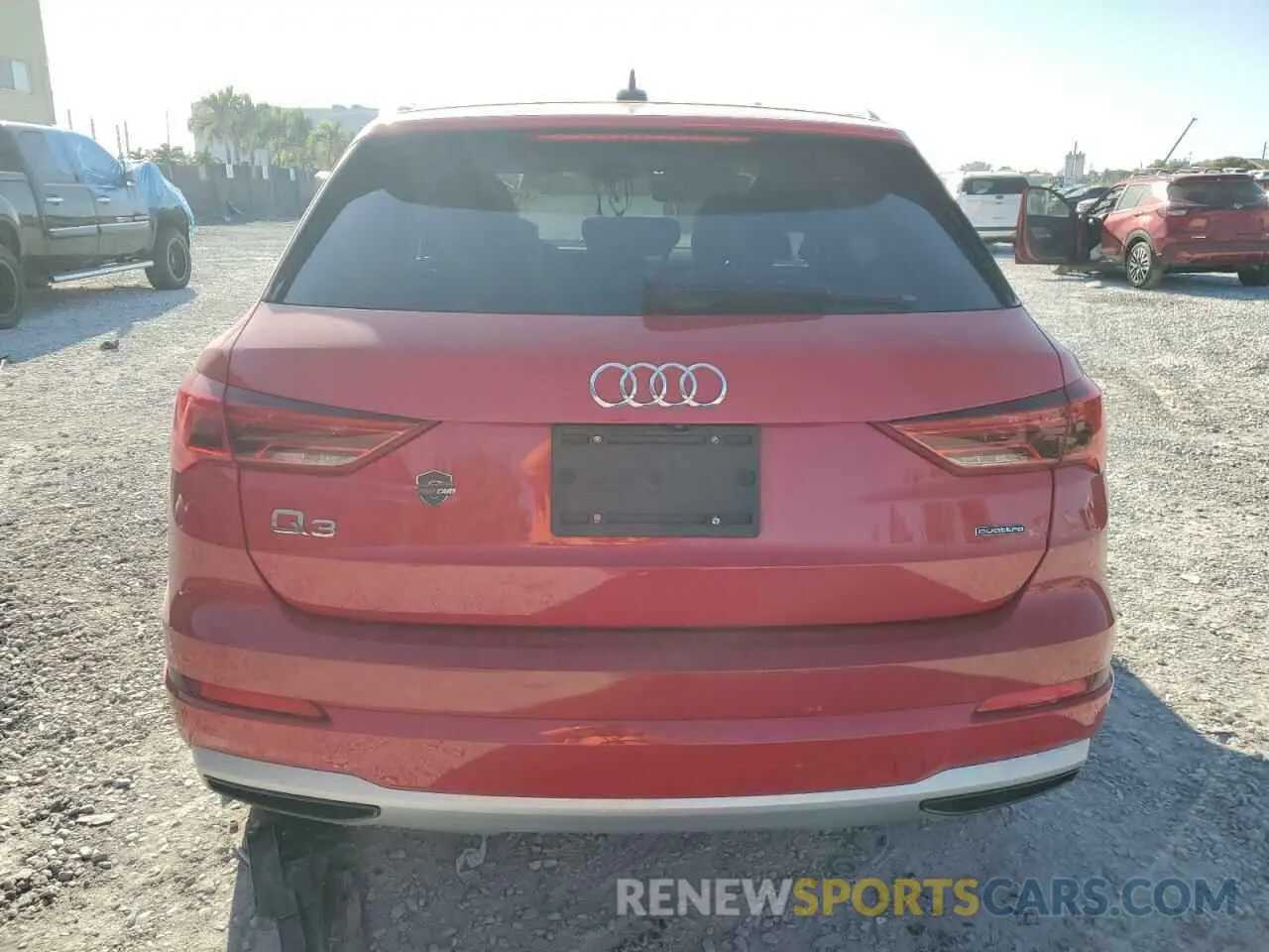 6 fotografías del automóvil dañado WA1AUCF33M1062126 AUDI Q3 2021