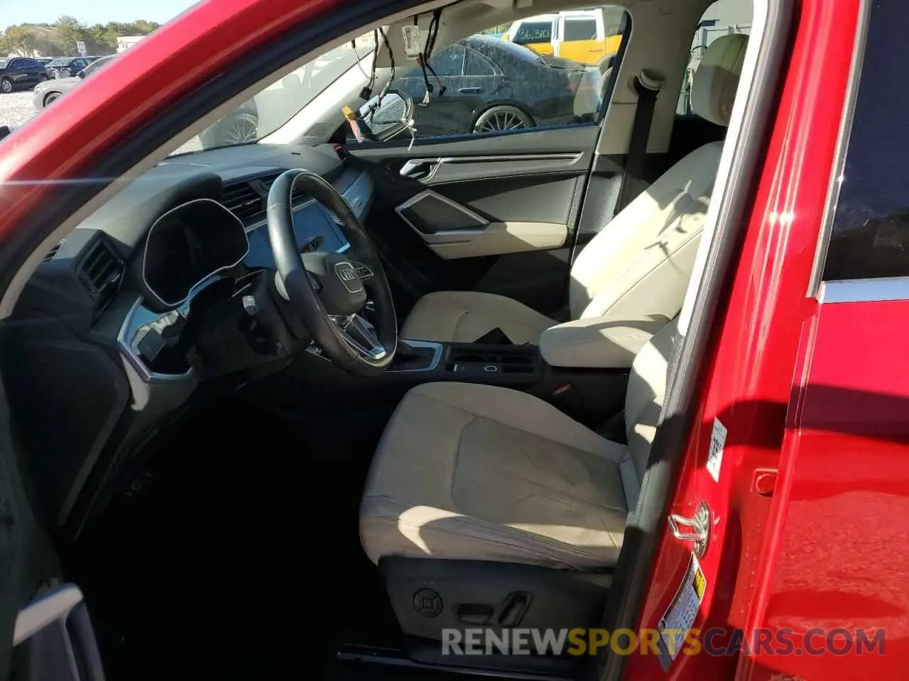 7 fotografías del automóvil dañado WA1AUCF33M1062126 AUDI Q3 2021